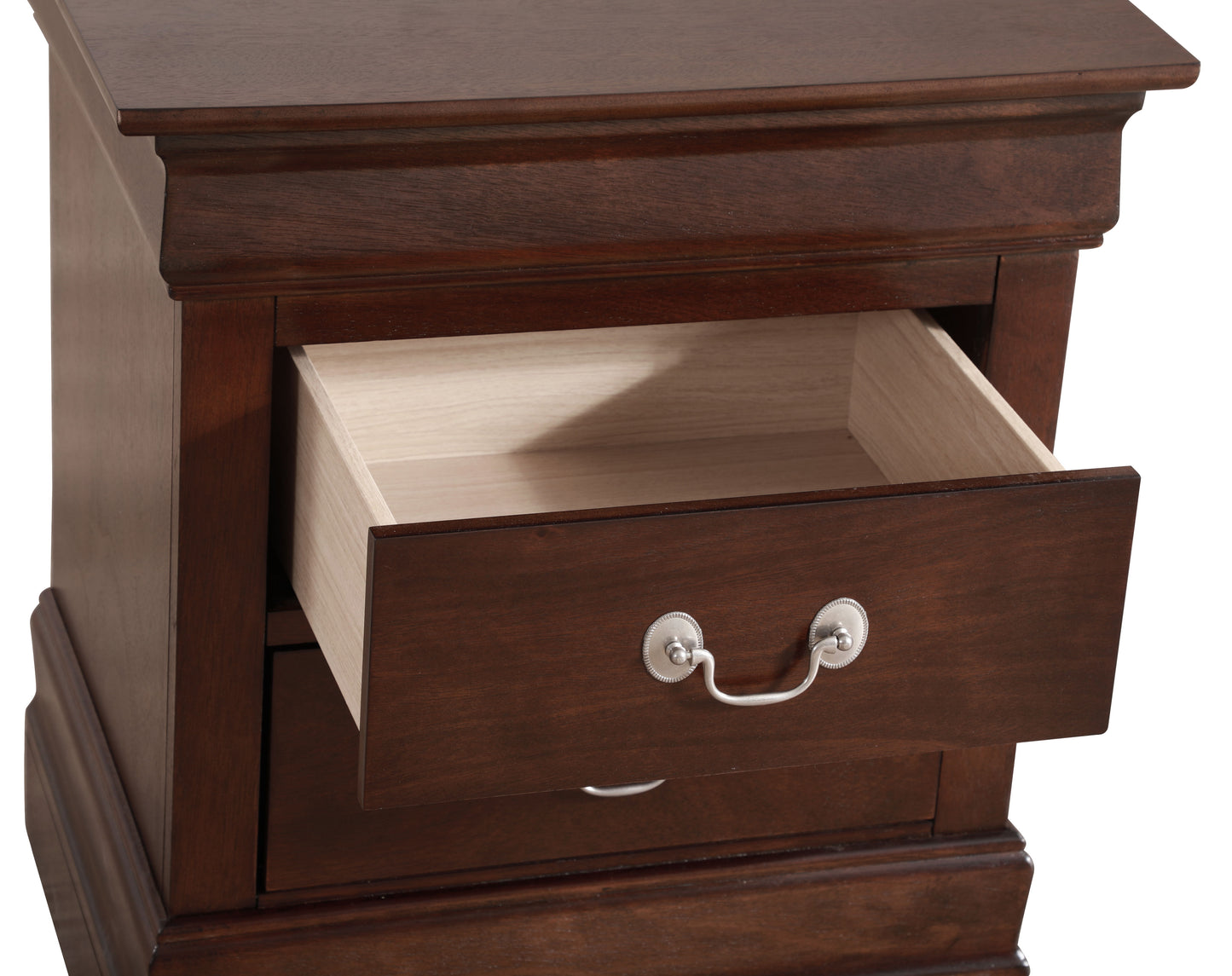 Louis Phillipe - Traditional Style Nightstand - Cappuccino