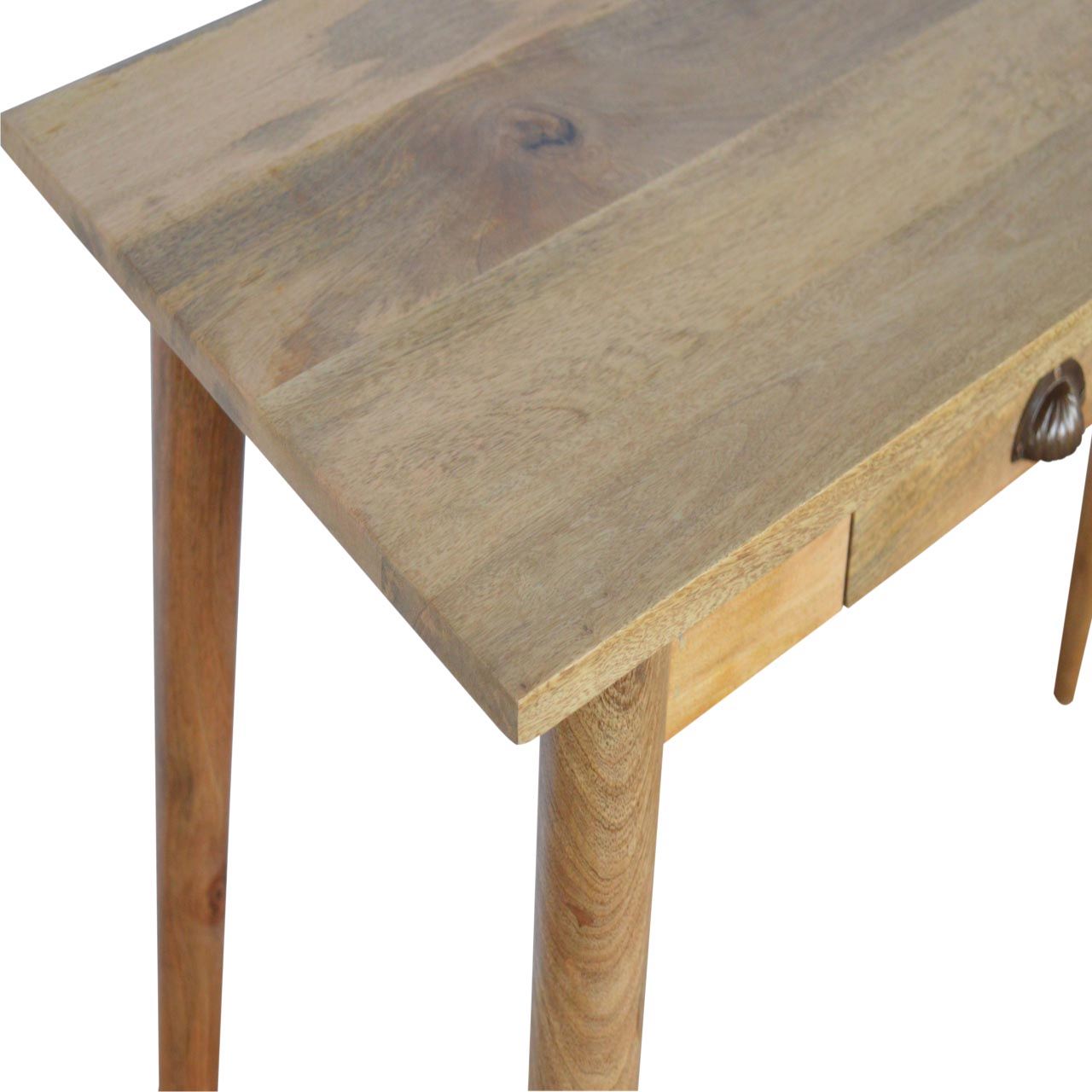 2 Drawer Nordic Writing Desk - Oak