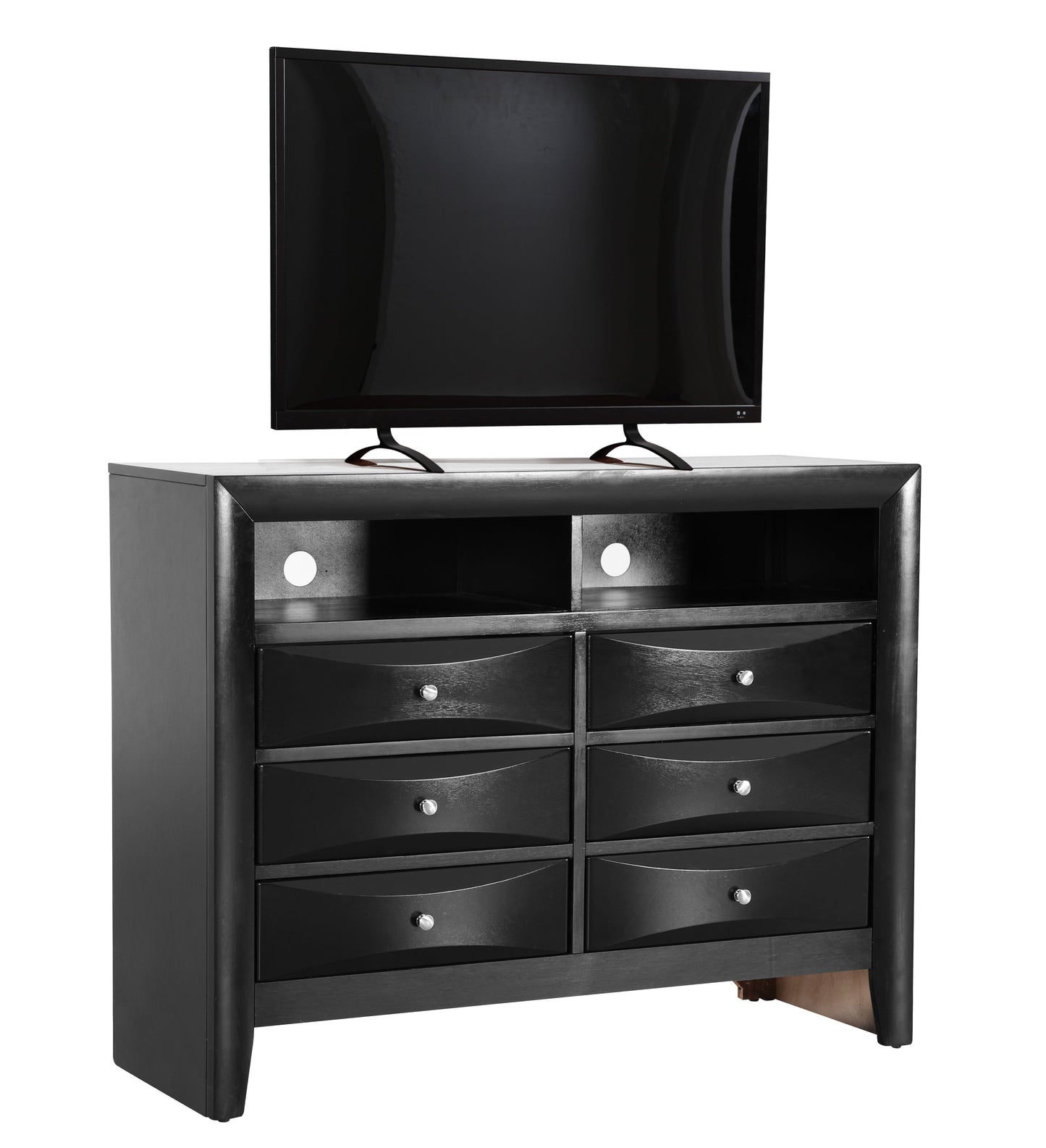 Marilla - Media Chest - Black