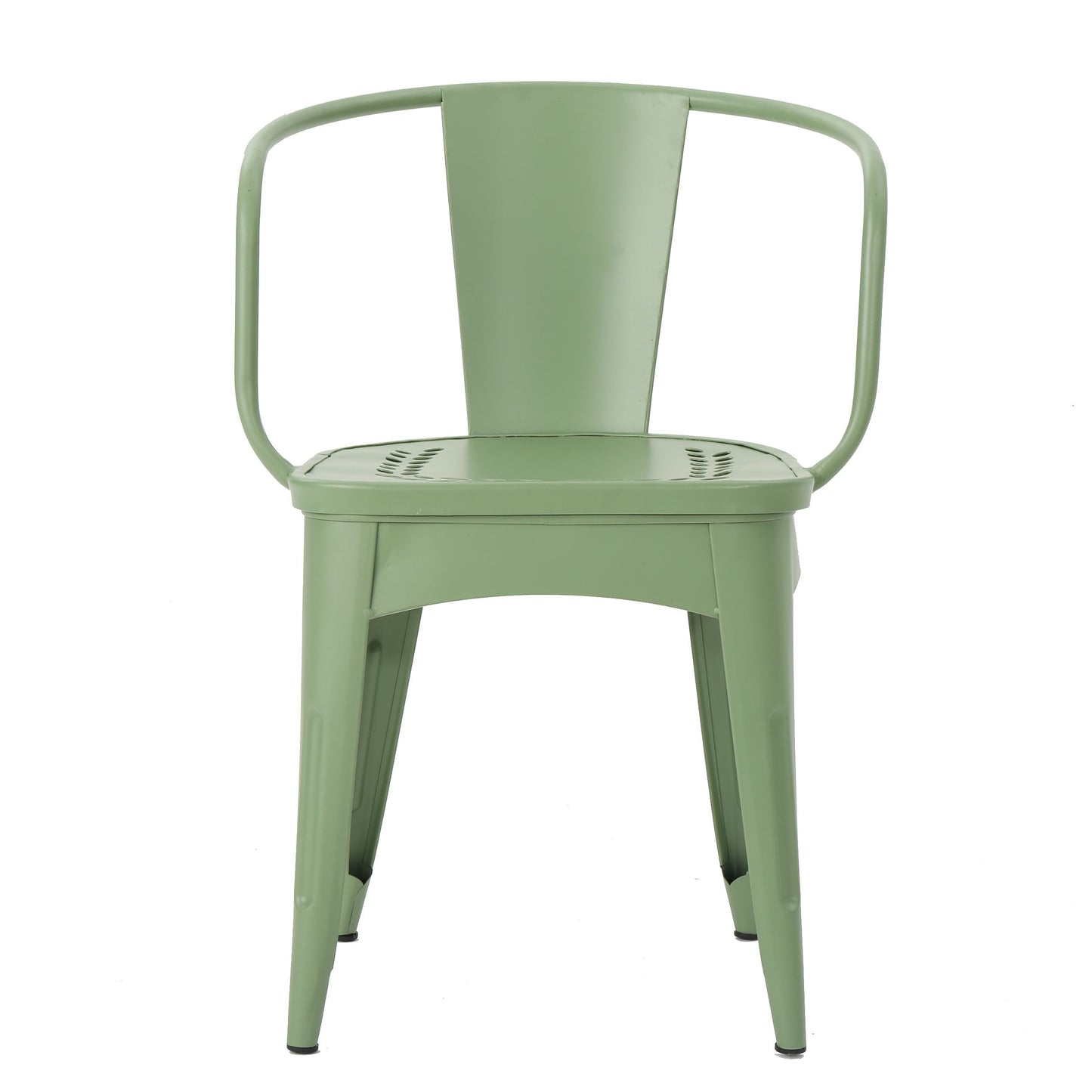 Ambrosia - 3 Piece Bistro Set With Leaf Motifs Top And Seat - Green
