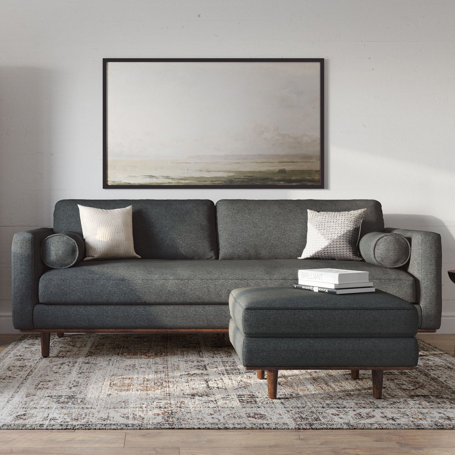 Morrison - Sofa - Charcoal Gray