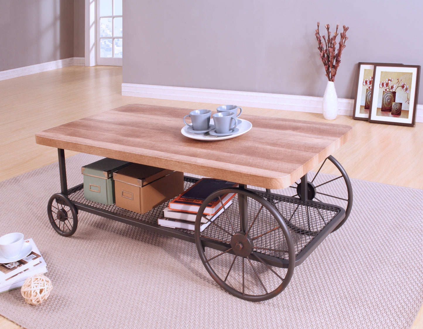 Francie - Coffee Table - Oak
