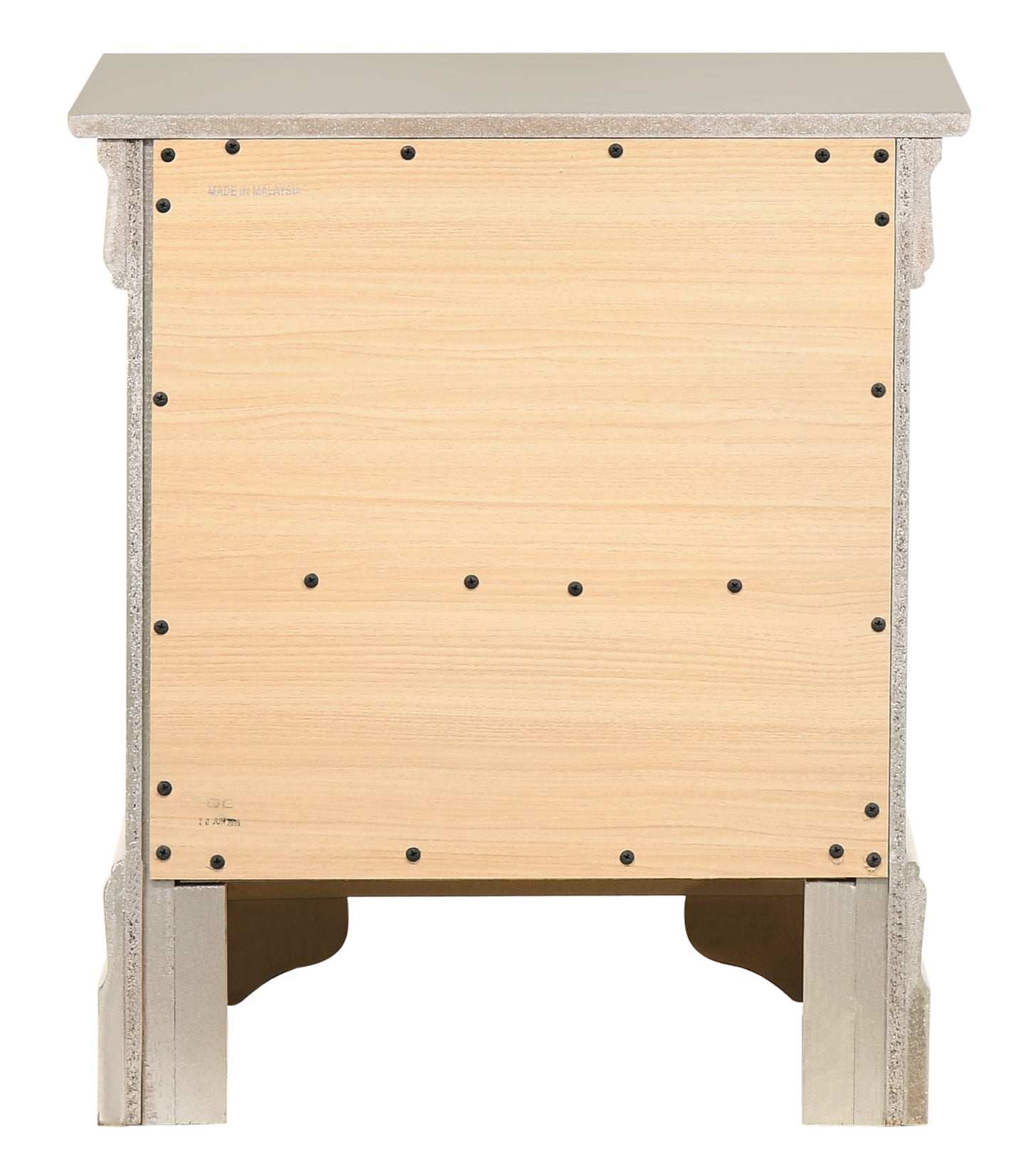 Louis Phillipe - Nightstand - Silver Champagne