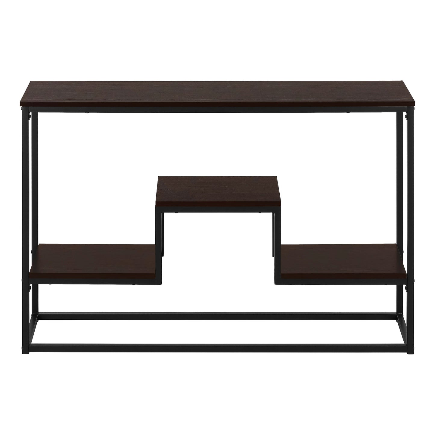 Accent Console Table For Entryway, Contemporary And Modern - Espresso