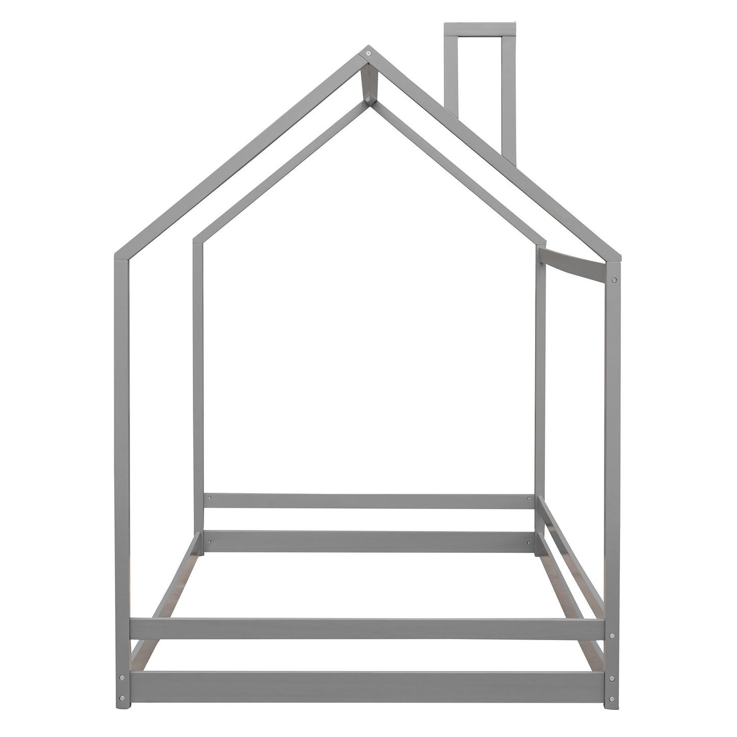 Full Size Playhouse Bed - Gray