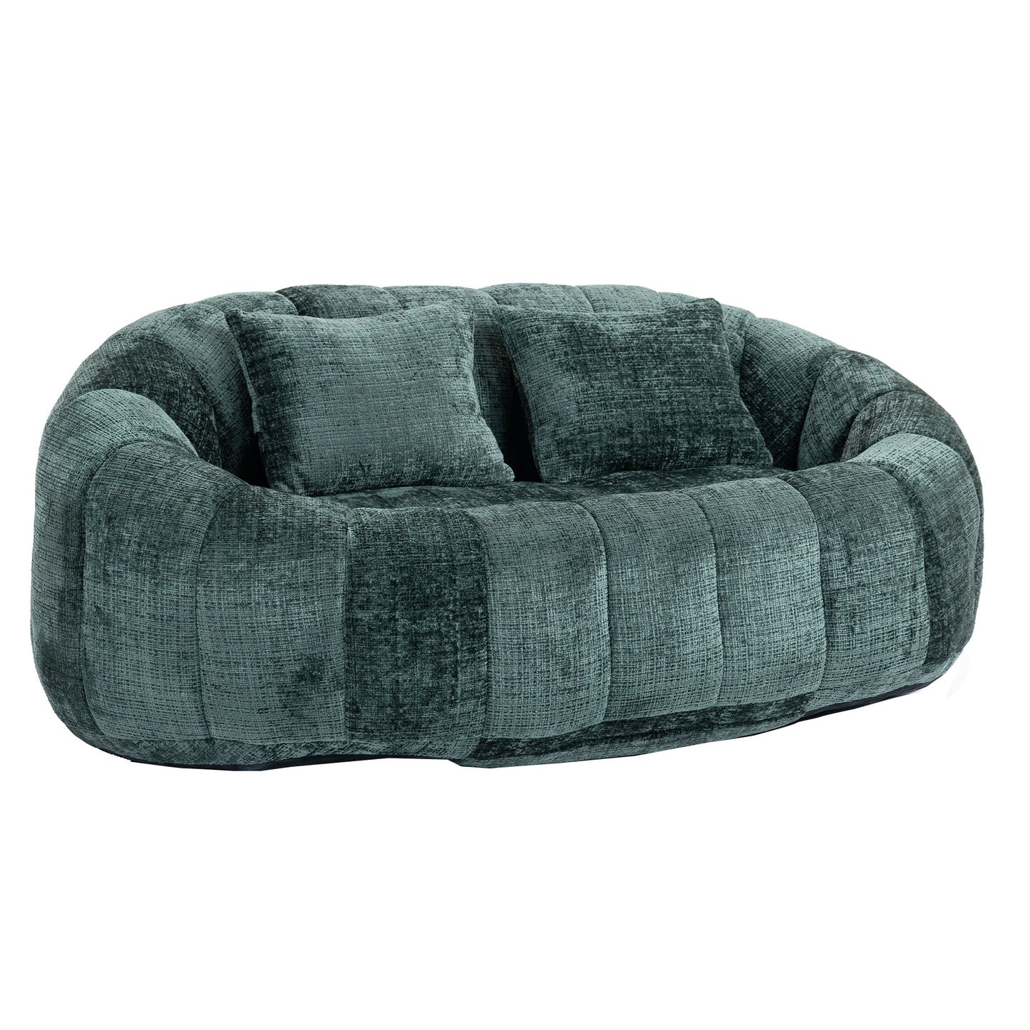 Bean Bag Sofa Lazy Sofa Durable Comfort Lounger High Back Chair For Indoor & Outdoor Use - Emerald