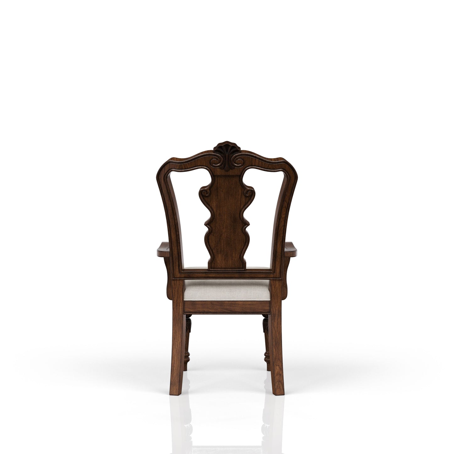 Traditional Arm Chair - Mahogany