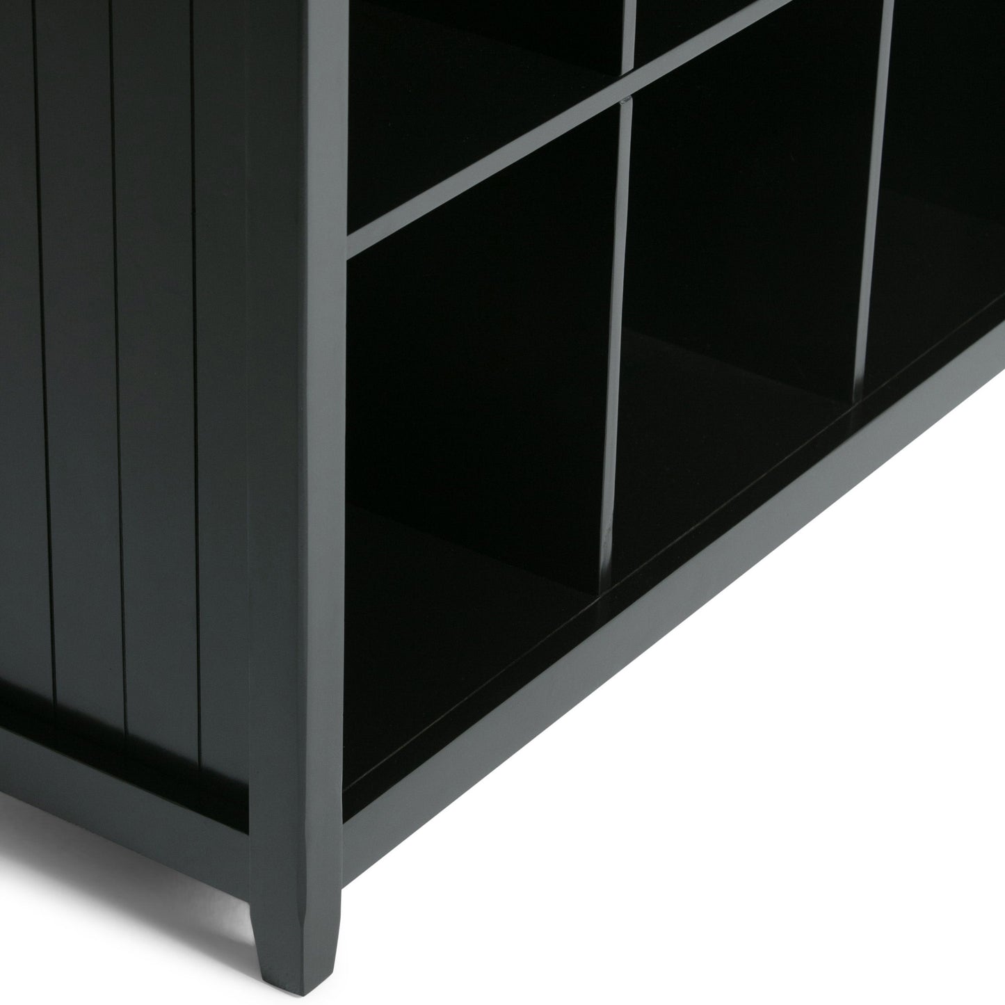 Acadian - 9 Cube Bookcase And Storage Unit - Black