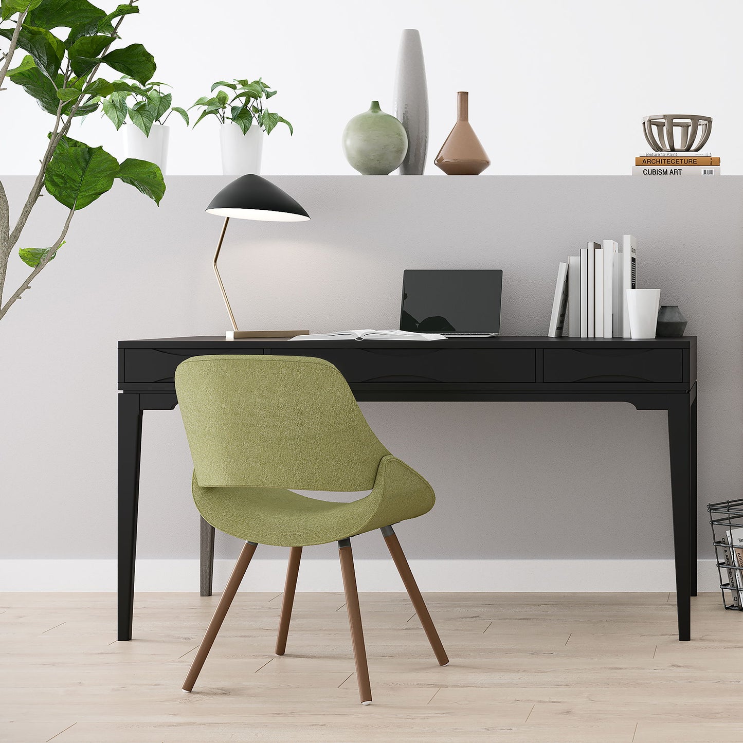 Harper - Desk - Black