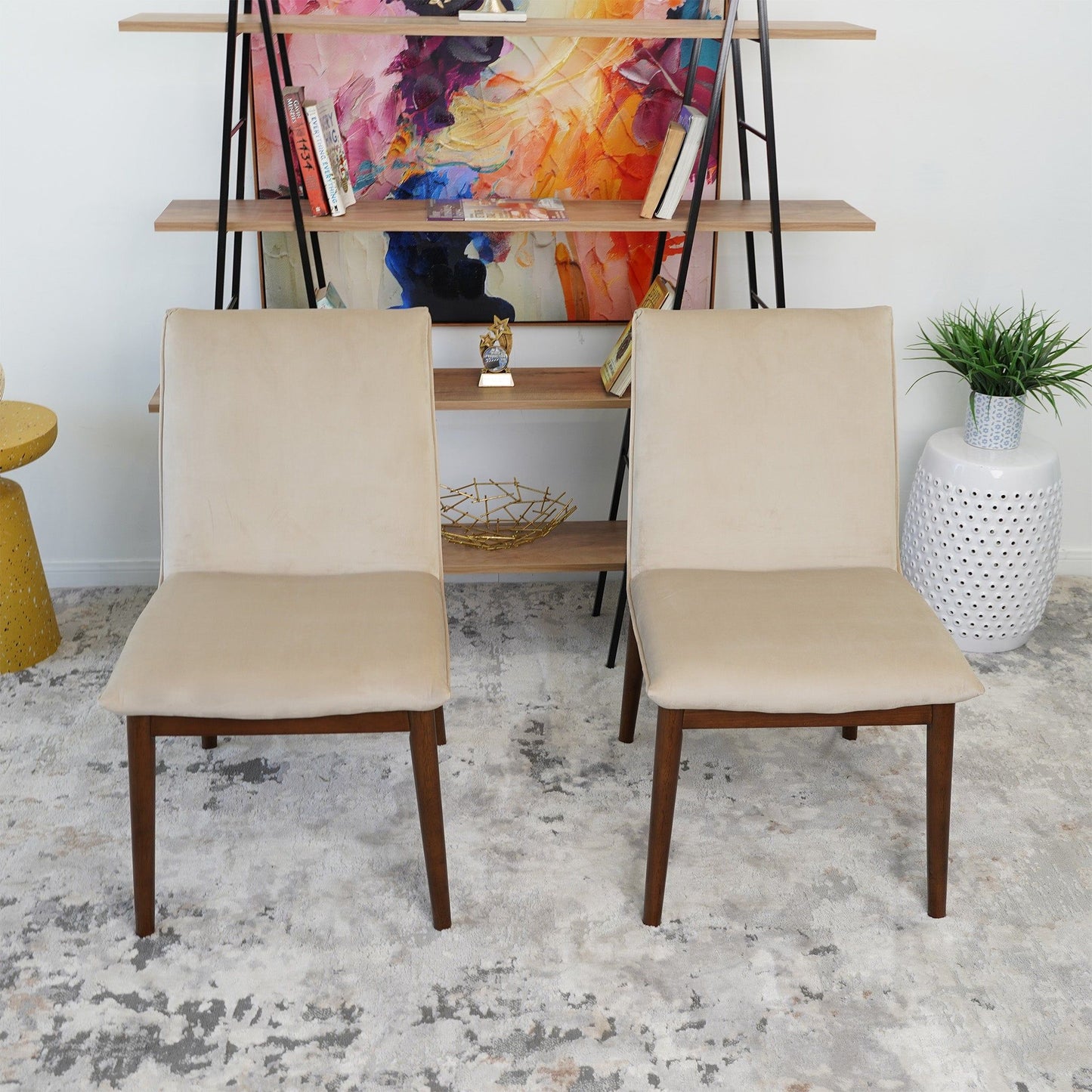 Monza - Dining Chair (Set of 2) - Beige