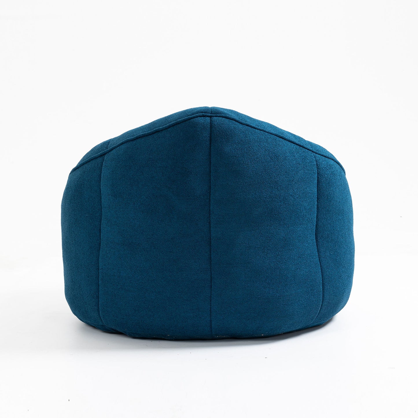Bedding Bean Bag Sofa Chair High Pressure Foam Bean Bag Chair Adult Material With Padded Foam Padding Compressed Bean Bag With Footrest - Blue