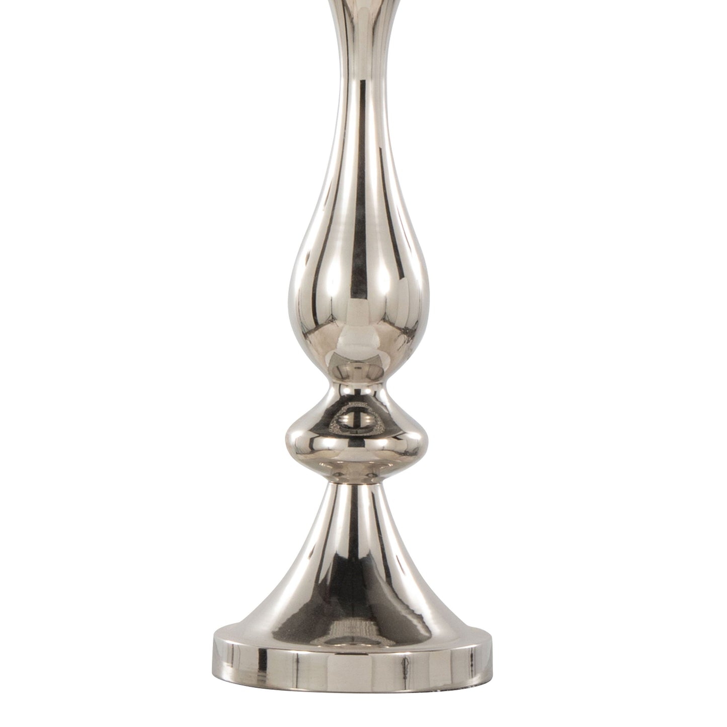 Topaz - Contemporary Table Lamp - Polished Nickel / Clear Crystal