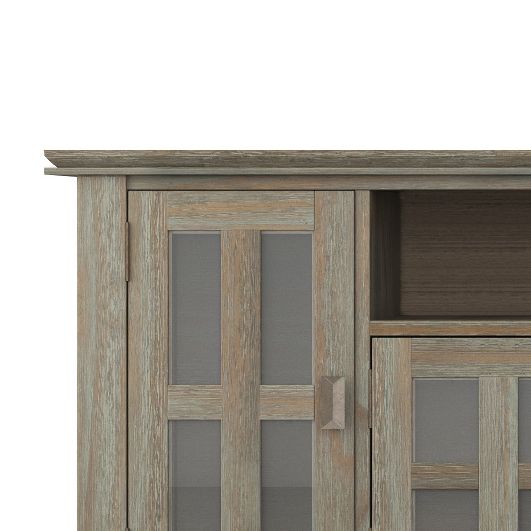 Artisan - TV Media Stand - Distressed Gray