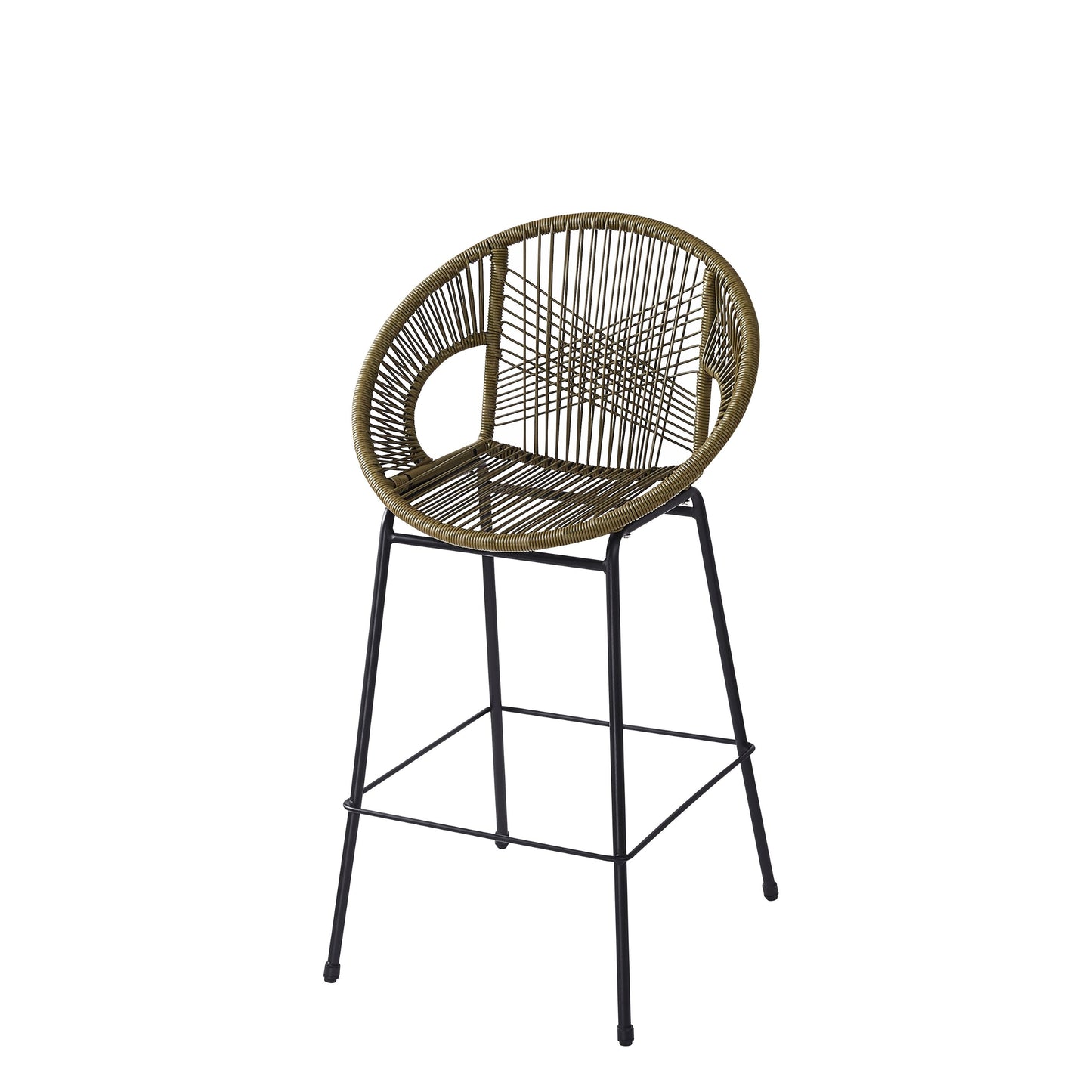 Ferrara - Outdoor Patio Barstool (Set of 2) - Green