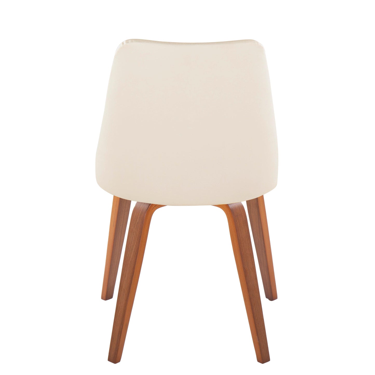 Giovanni - Contemporary / Dining Chair (Set of 2) - Walnut / Cream