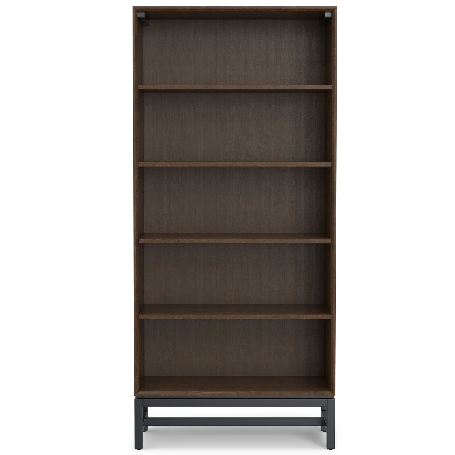 Banting - Mid Century Open Shelf Bookcase - Walnut Brown