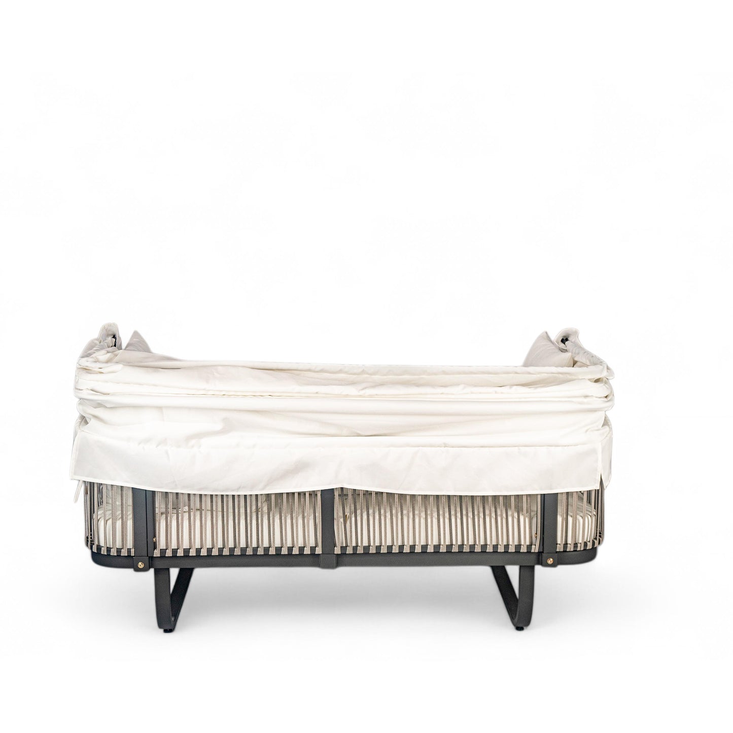 Outdoor Patio Daybed Rattan Daybed Outdoor Sunbed With Detachable Pillows For Patio, Backyard, Pool - Beige