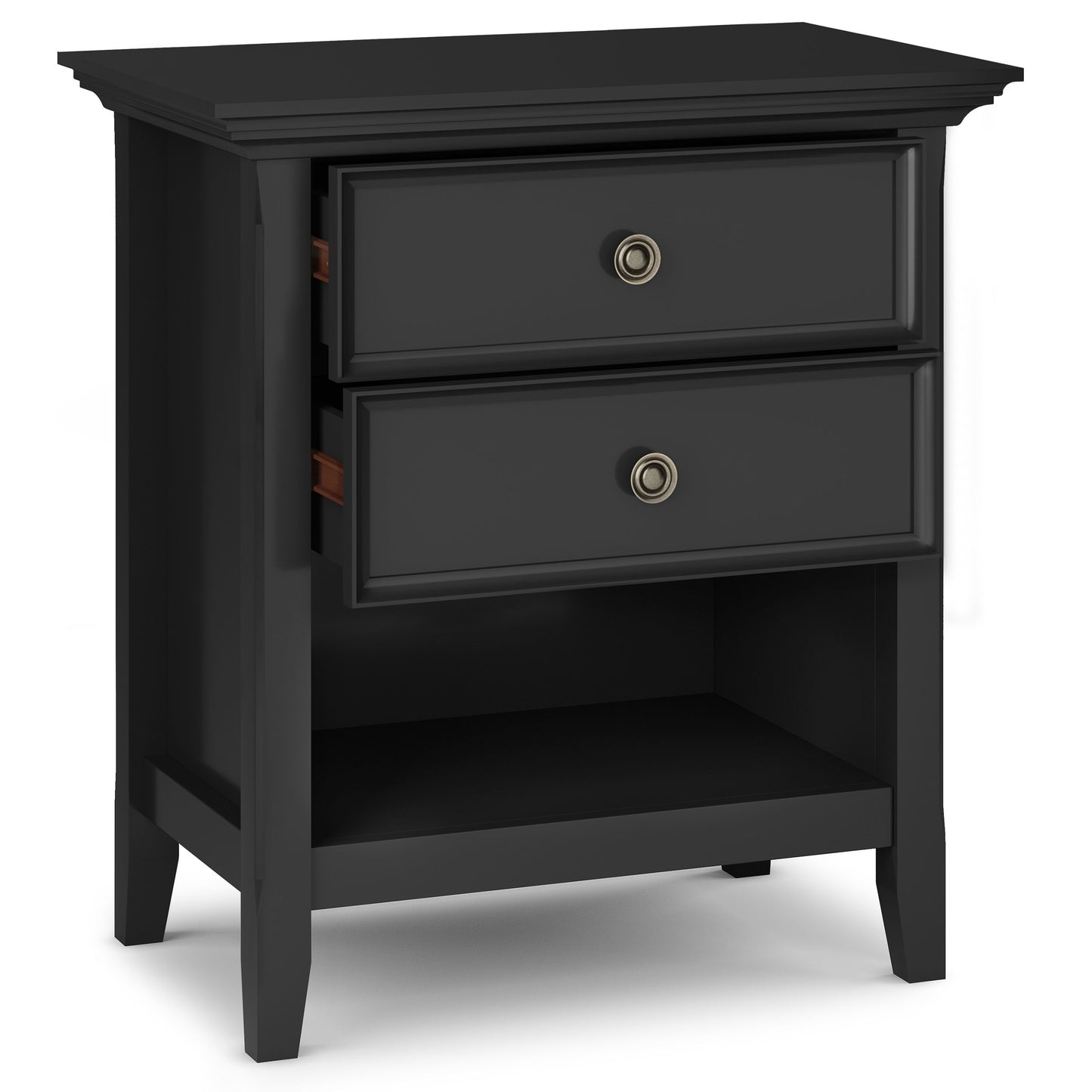 Amherst - Bedside Table - Black