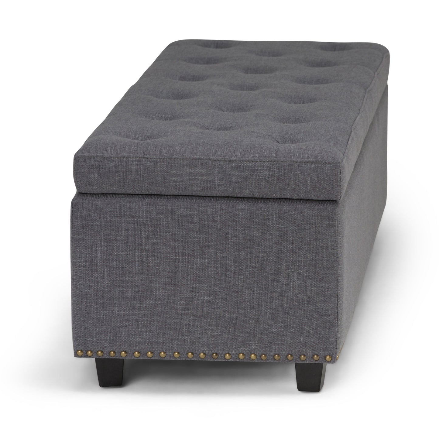 Hamilton - Storage Ottoman - Slate Gray