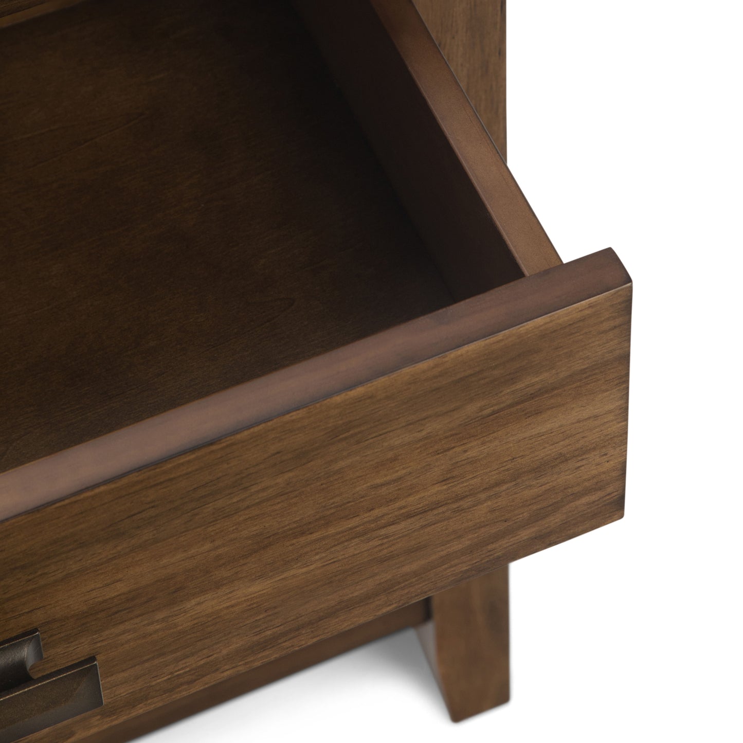 Artisan - Bedside Table - Rustic Natural Aged Brown