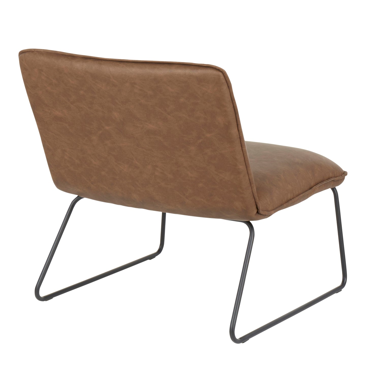 Casper - Industrial Chair - Black / Espresso