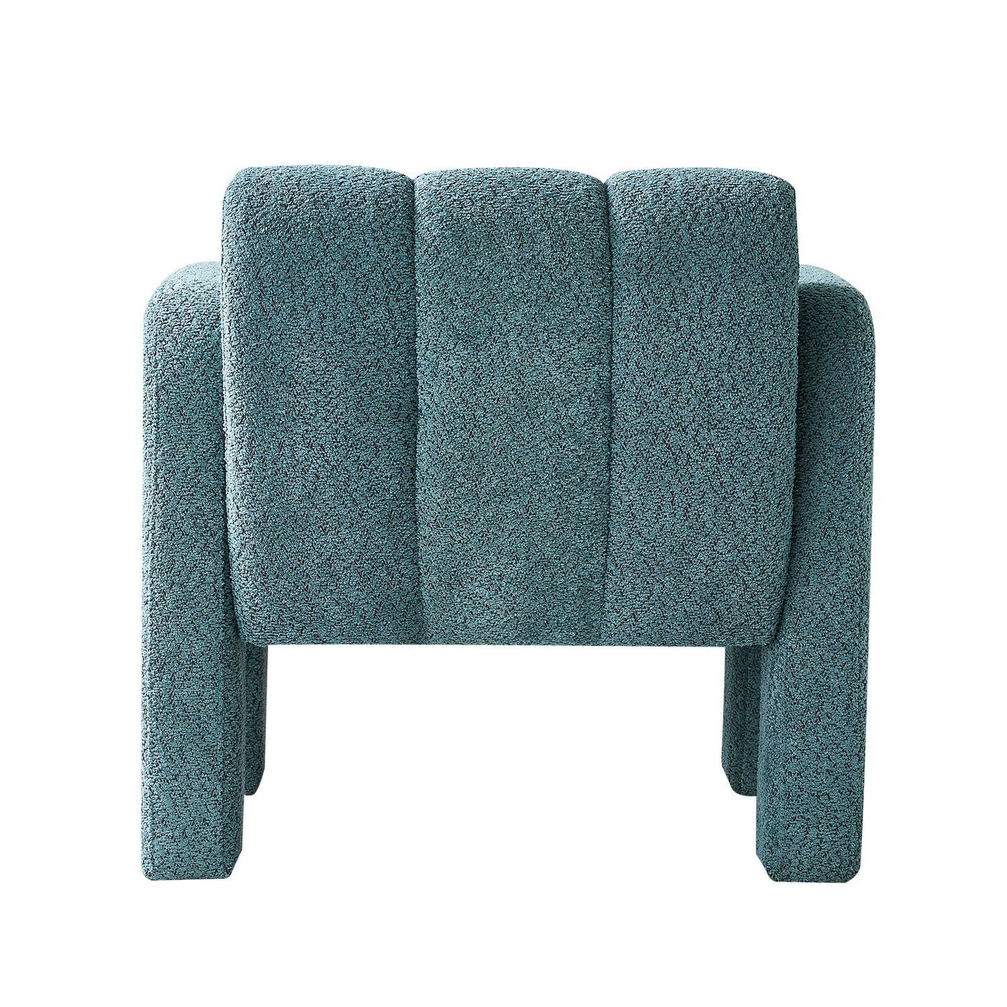 31.10" Wide Boucle Upholstered Accent Chair - Green