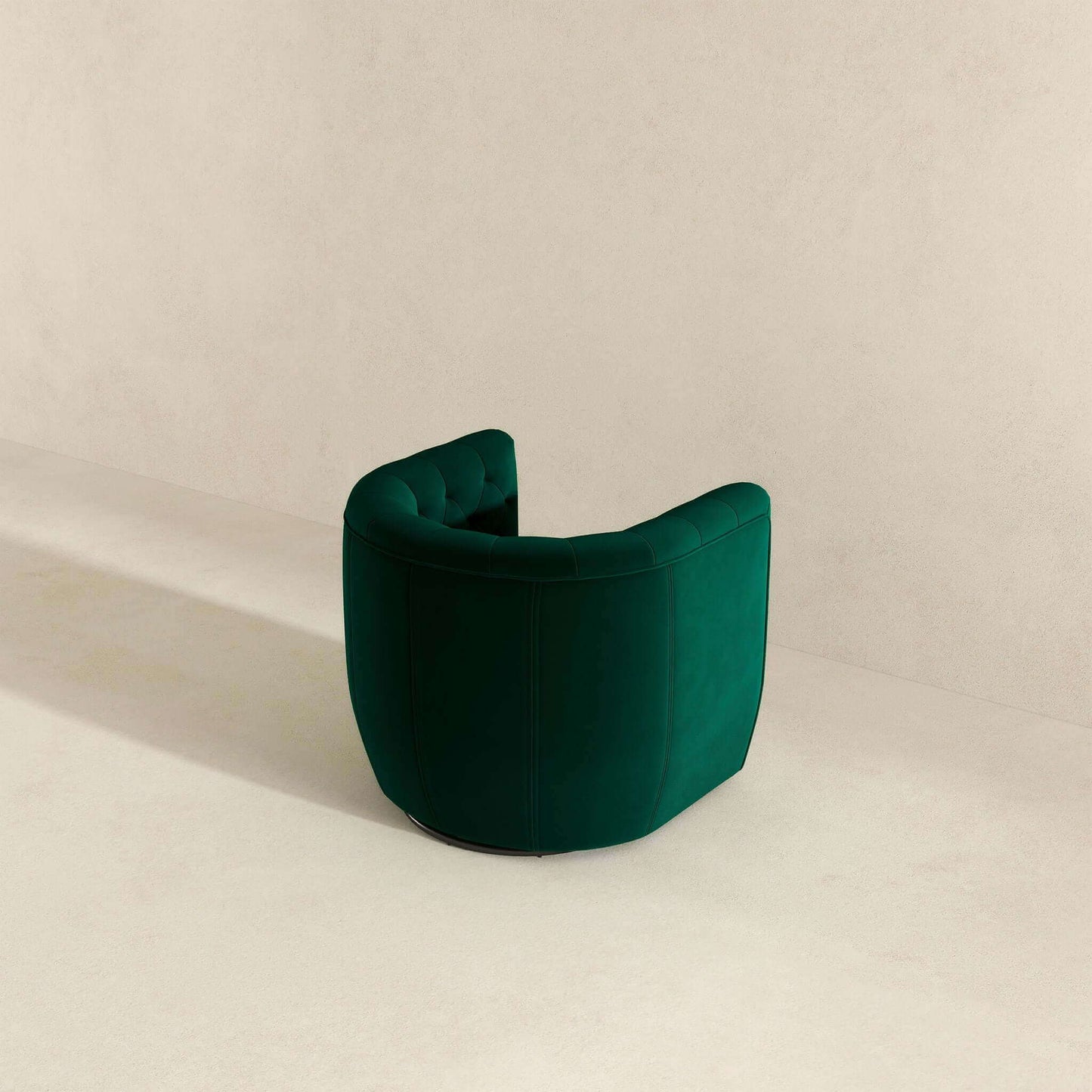 Delaney - Swivel Stylish Chair - Green
