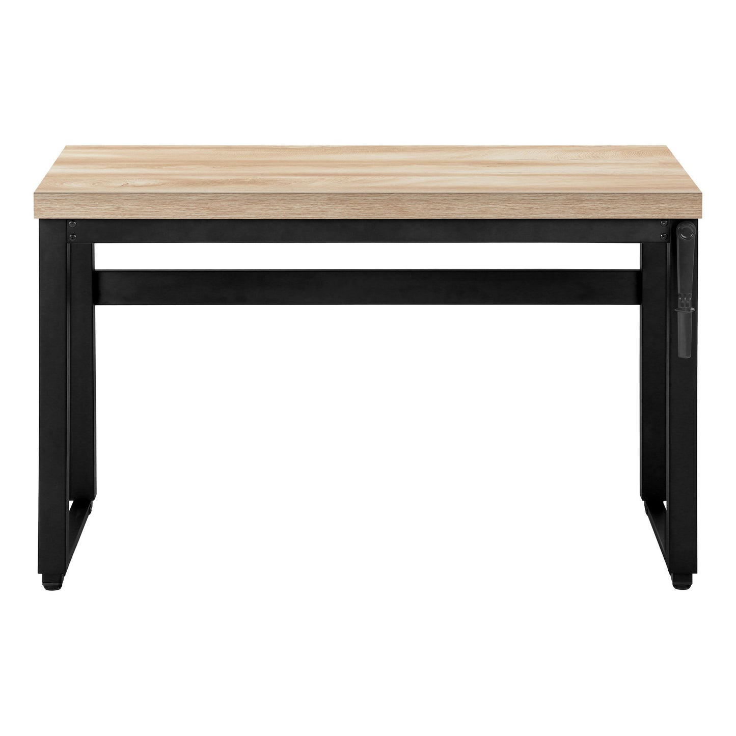 Computer Desk, Home Office, Standing, Adjustable, Laptop, Contemporary & Modern - Natural
