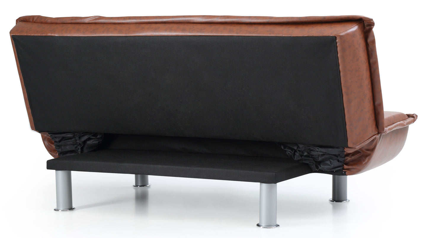 Lionel - Sofa Bed - Brown