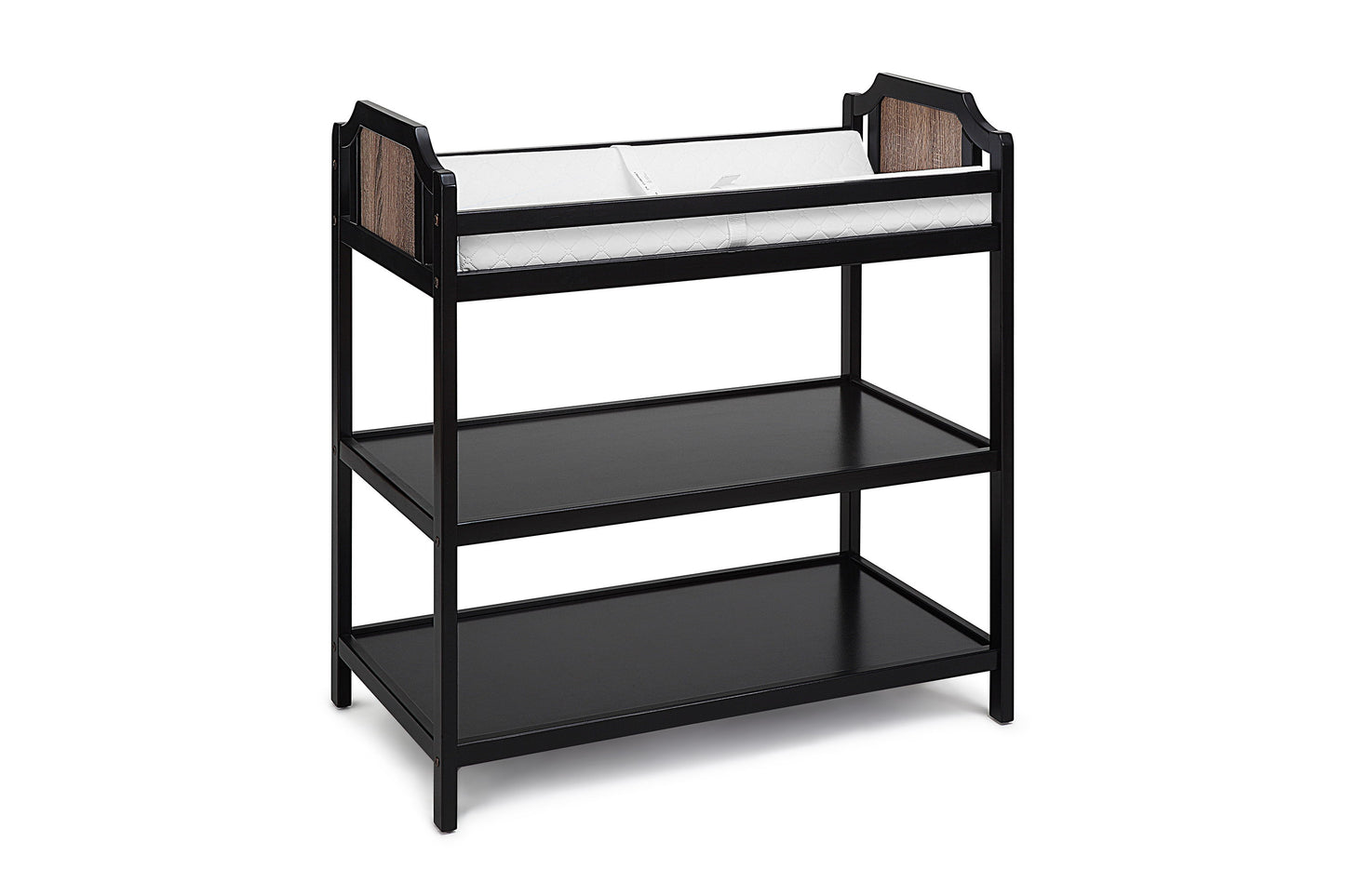 Brees - Changing Table - Black, Brownstone