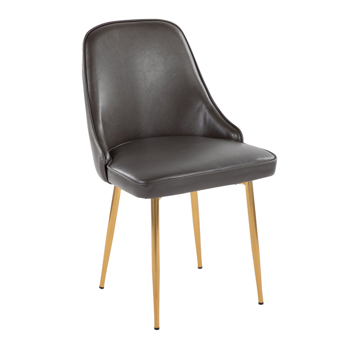 Marcel - Contemporary / Glam Dining Chair (Set of 2) - Gray
