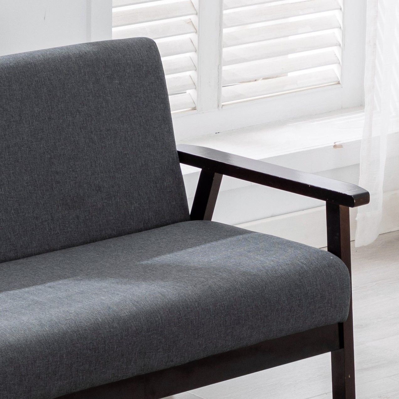 Bahamas - Loveseat - Dark Gray