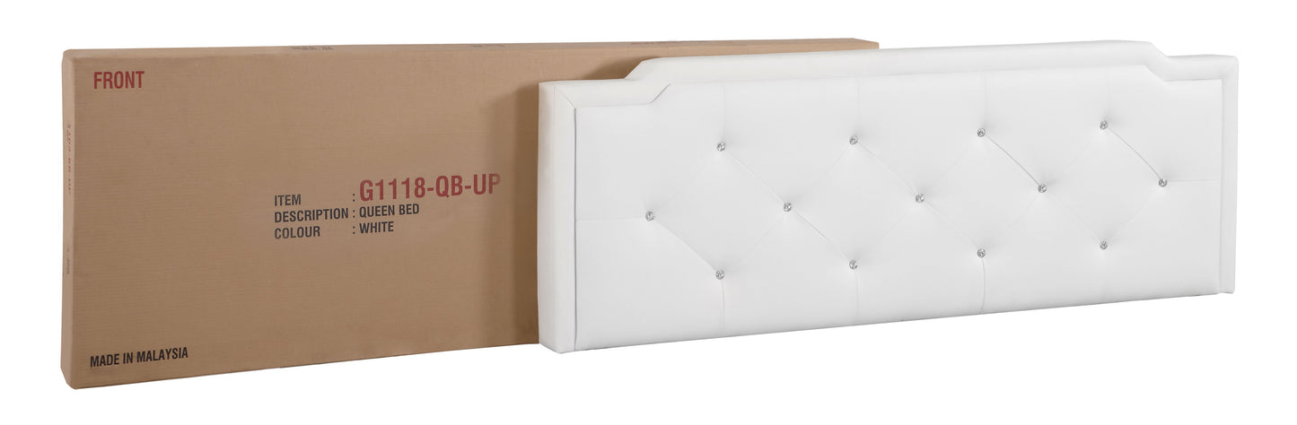 Deb - Full Bed For Cozy Sleep - White