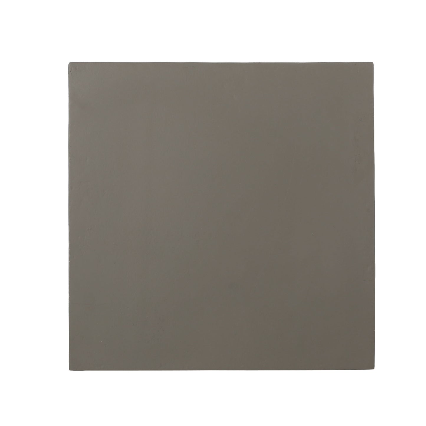 Modern Athena Side Table With Pedestal Design - Light Gray