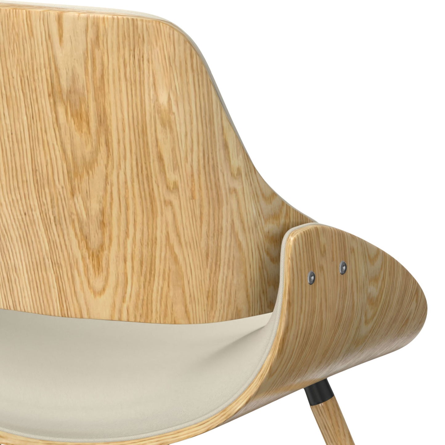 Malden - Bentwood Dining Chair With Wood Back - Natural