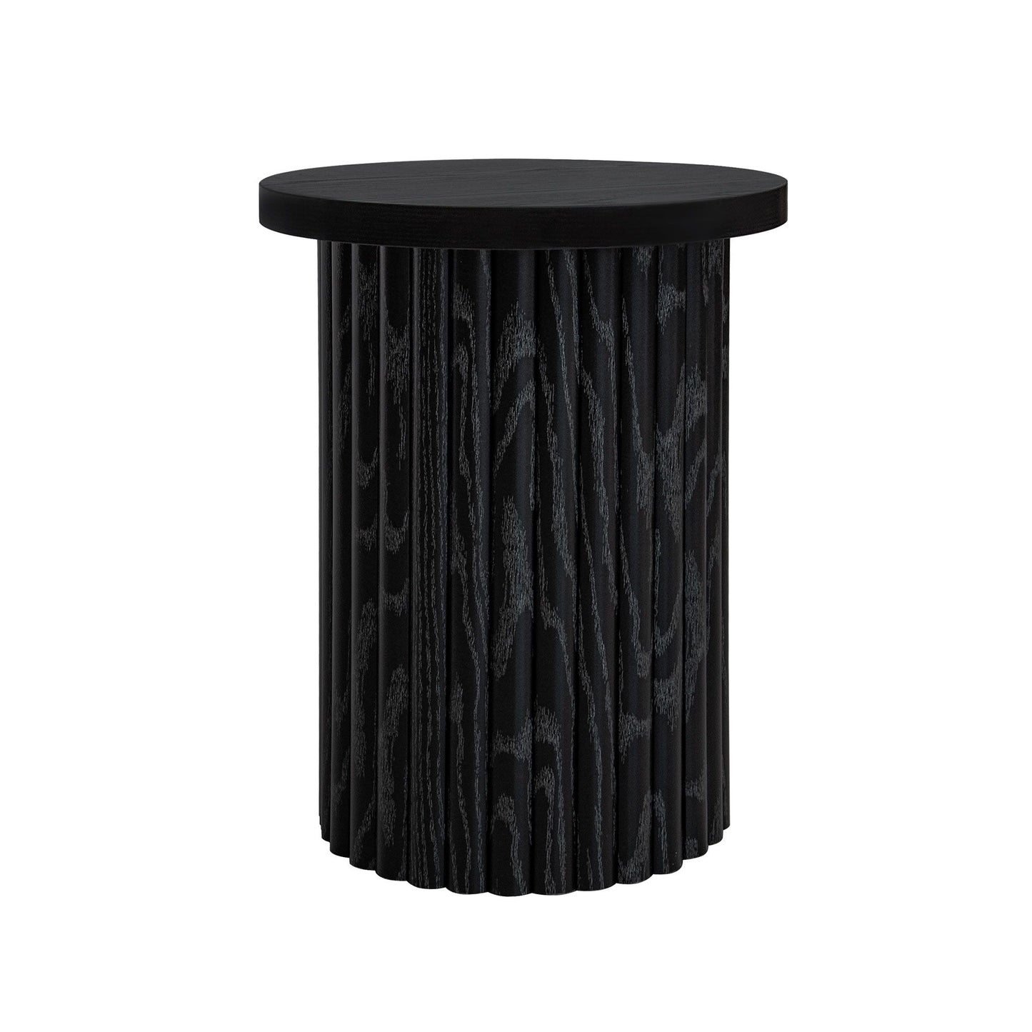 Coffee Table (Set of 2), Round Coffee Table, Modern Side Tables Accent End Table For Living Room - Black