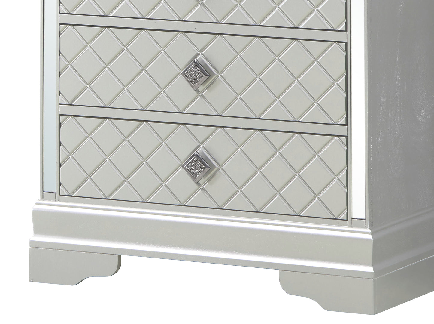 Verona - Chest - Silver Champagne
