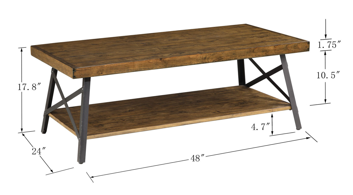 Douglas - Coffee Table - Brown