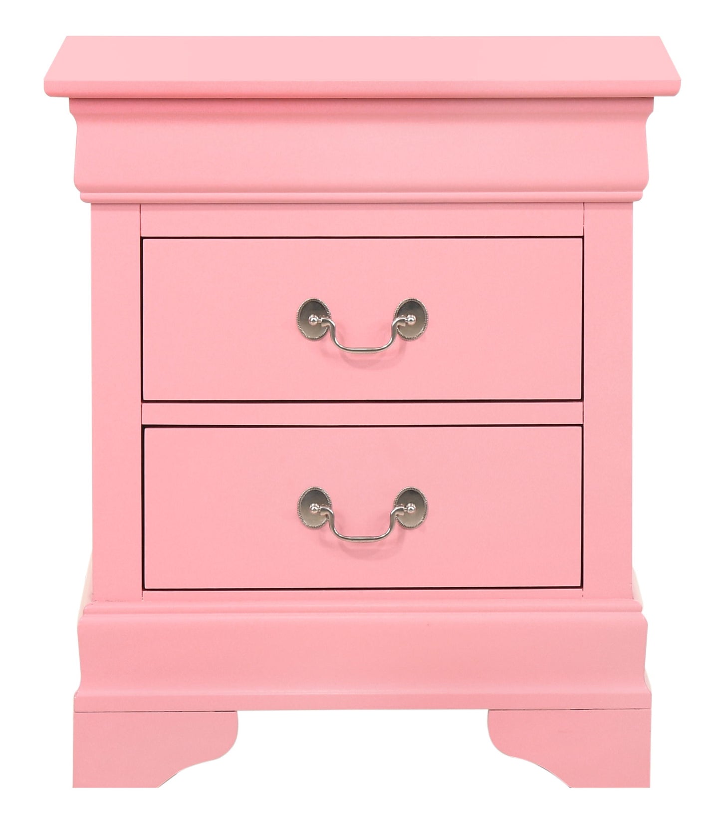 Louis Phillipe - Charming Nightstand - Pink