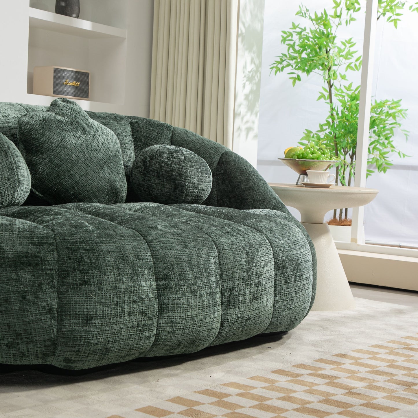 Bean Bag Sofa Lazy Sofa Durable Comfort Lounger High Back Bean Bag Chair Couch For Adults And Kids - Emerald