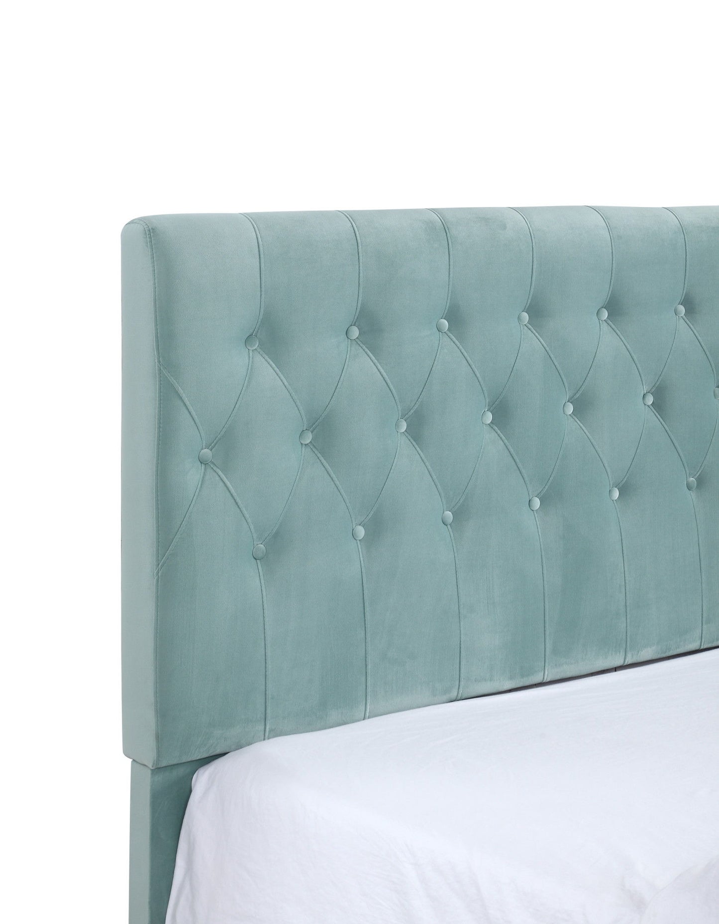 Luma - Queen Upholstered Bed - Blue