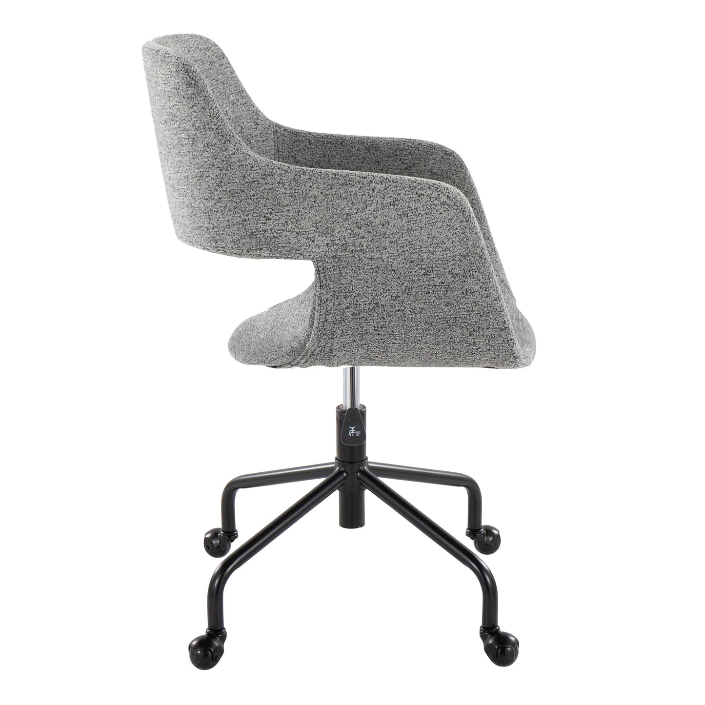 Margarite - Contemporary Adjustable Office Chair - Black / Gray