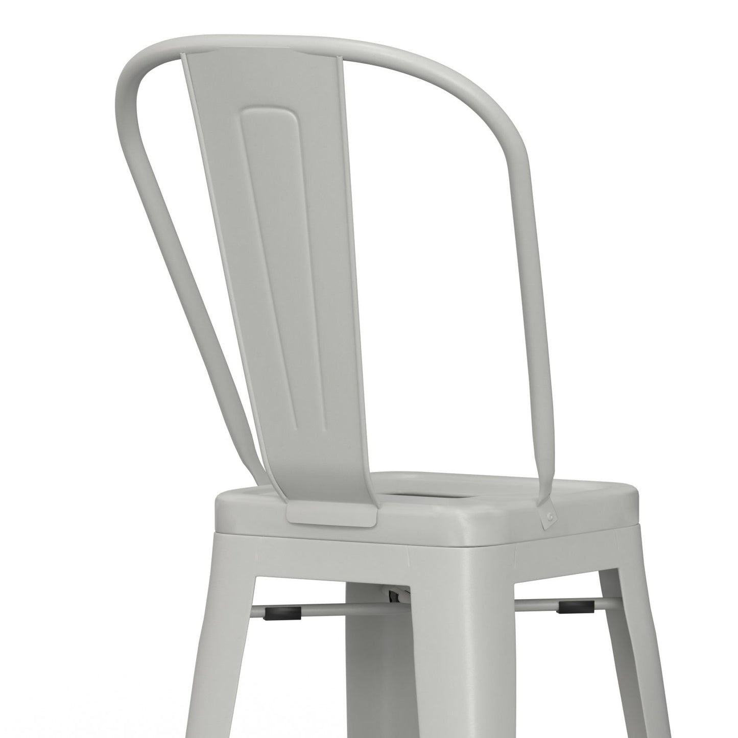 Fletcher - Metal Counter Height Stool (Set of 2) - White