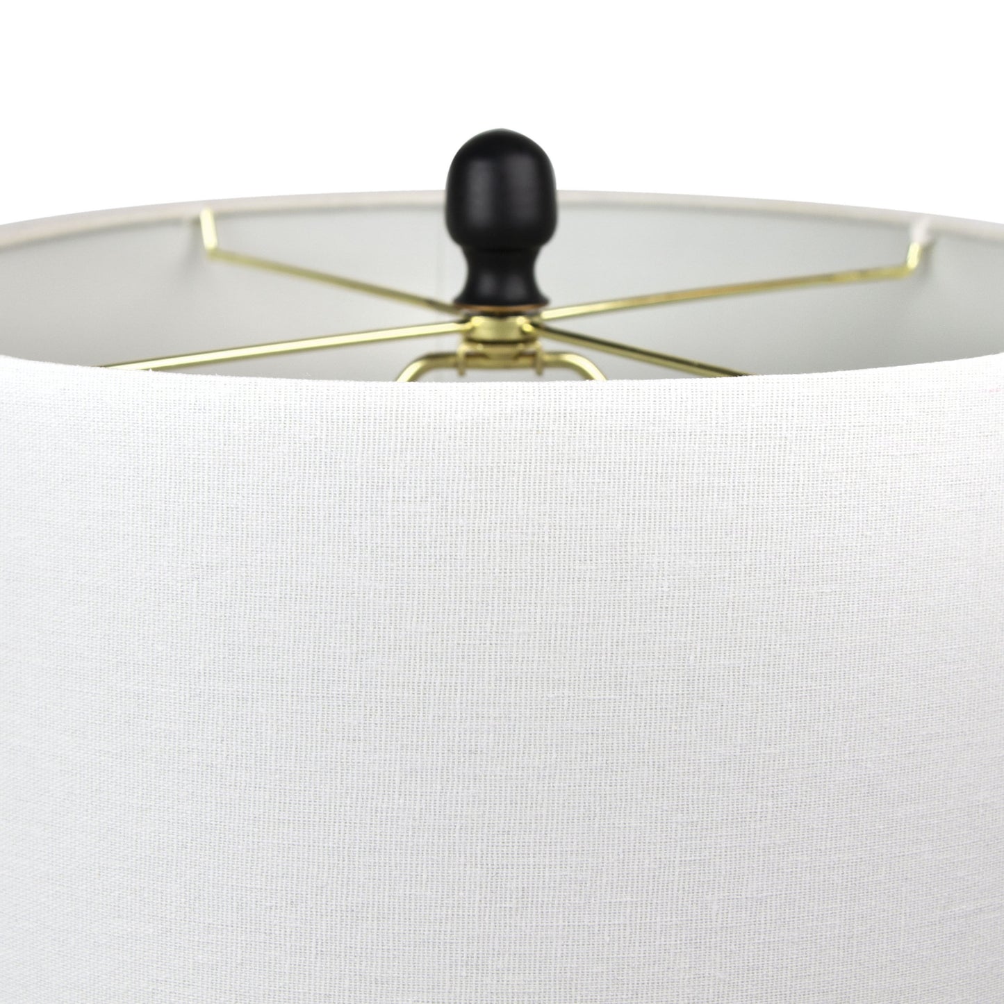 Pebble - Contemporary Table Lamp (Set of 2) - Oil Rubbed Bronze / White