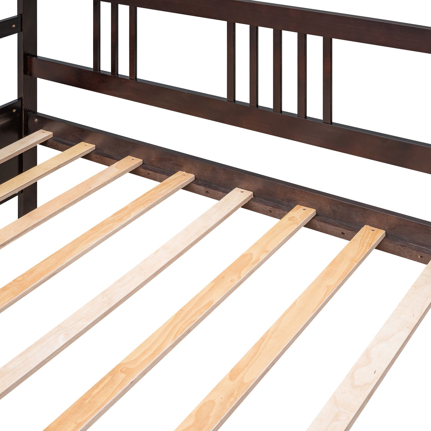 Twin Size Modern Daybed, Multifunctional - Espresso