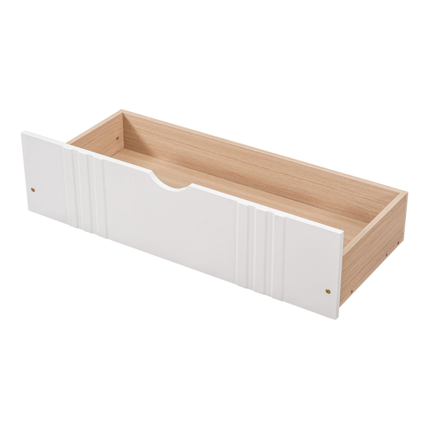 Full Size DayBed With 2 Drawers - White