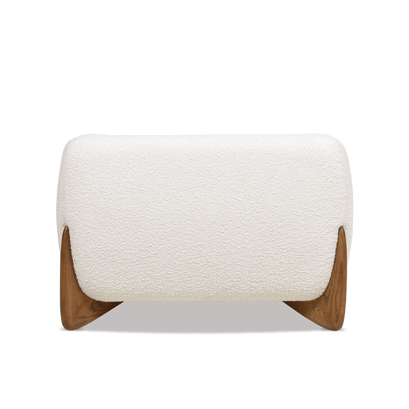 Alpine - Sherpa Arm Chair - Ivory White