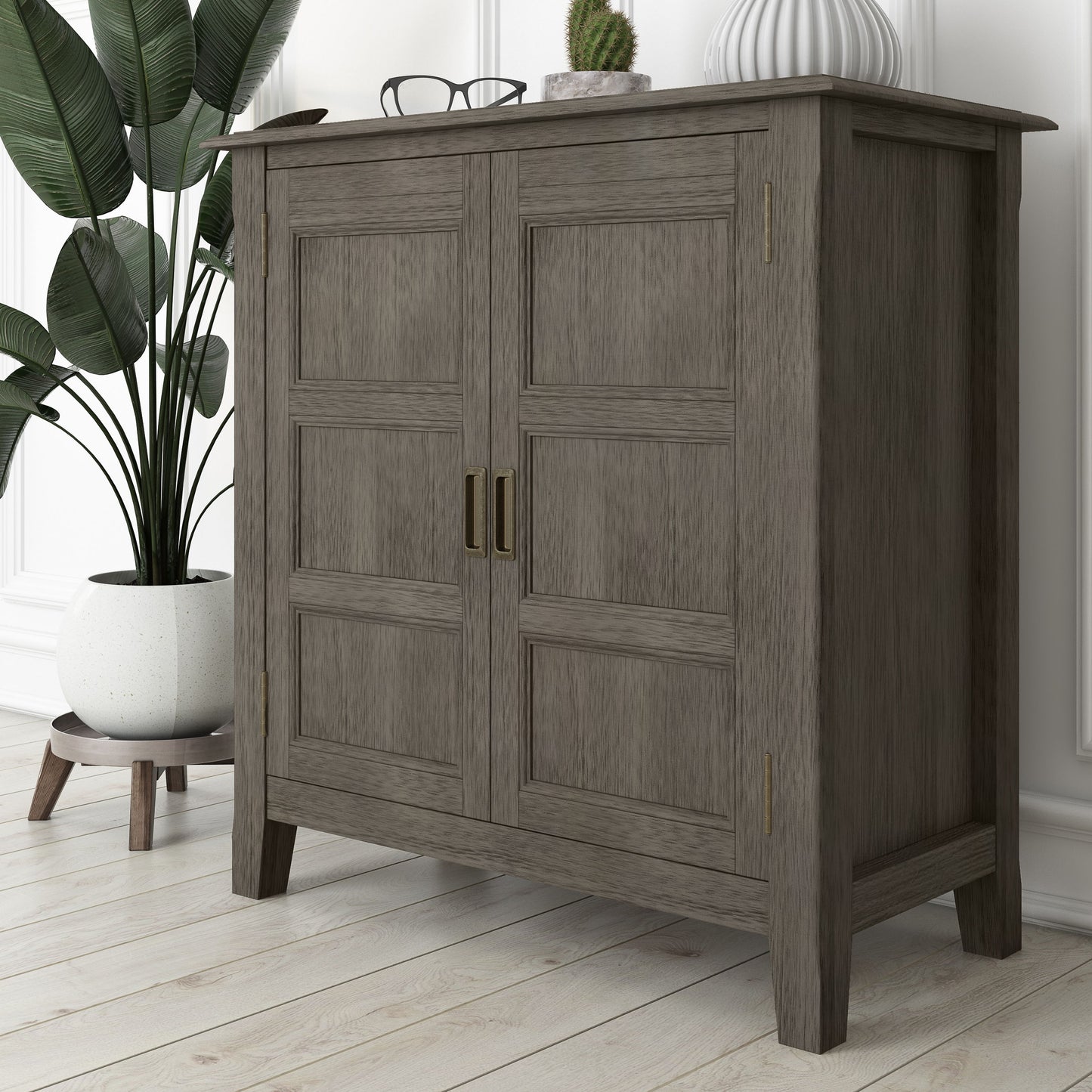 Burlington - Low Storage Cabinet - Farmhouse Gray