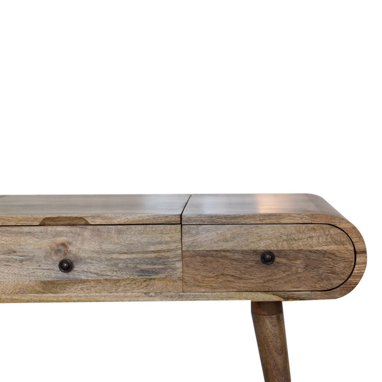 Round Dressing Table - Oak