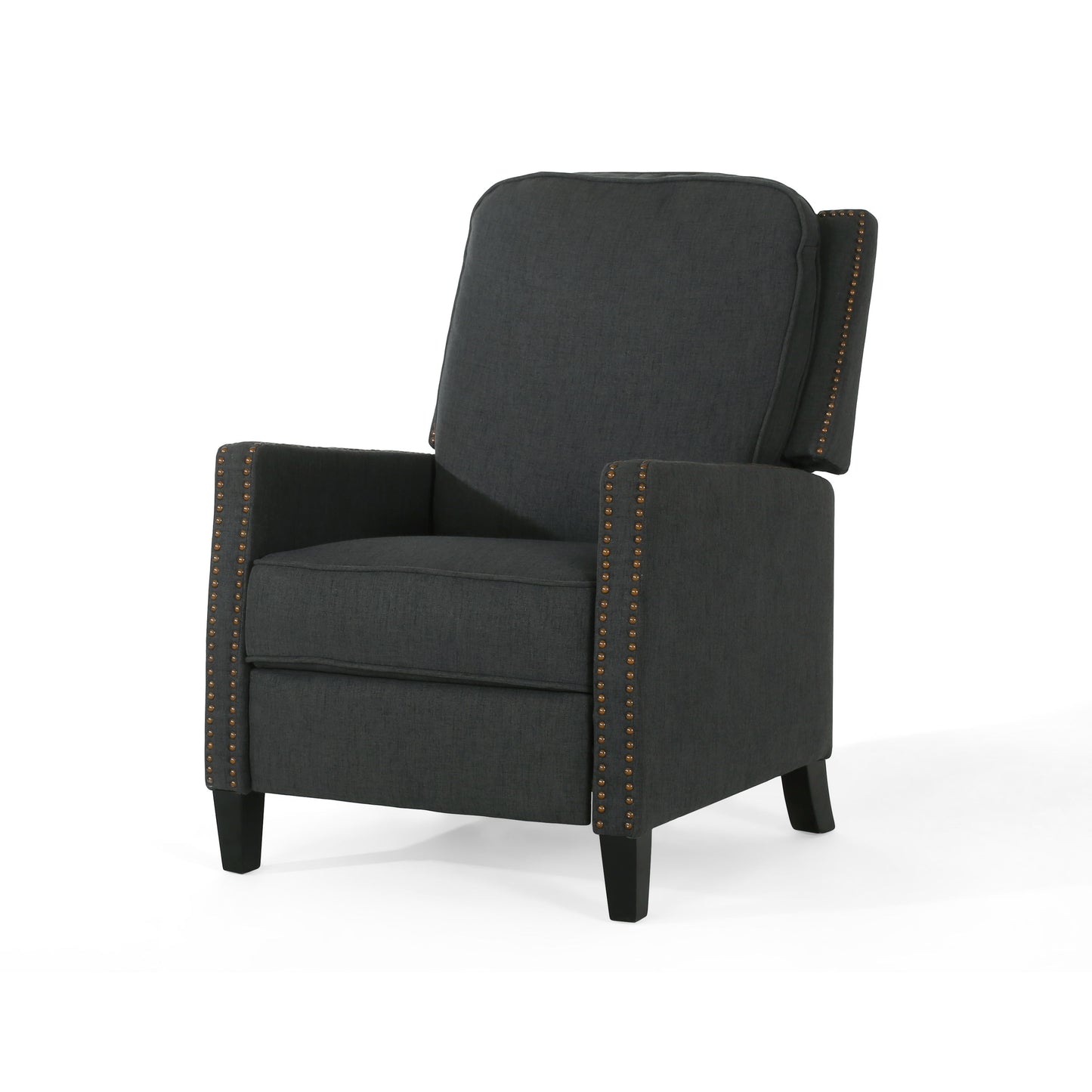 Wide Manual Standard Recliner - Dark Gray